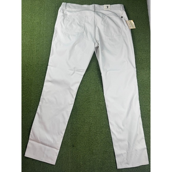 Duck Head NWT Performance Chino Pants Mens 38x34 Stone Khaki Stretch - Picture 4 of 12